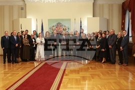 Румен Радев - изявени български културни дейци - награждаване