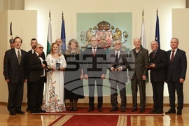 Румен Радев - изявени български културни дейци - награждаване