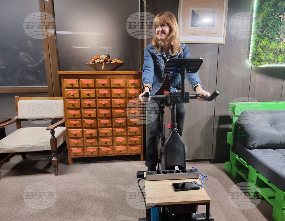 Варненската библиотека предлага нова услуга - четене с велоергометър