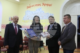 Украйна - Болградска гимназия „Георги Сава Раковски“ - посещение