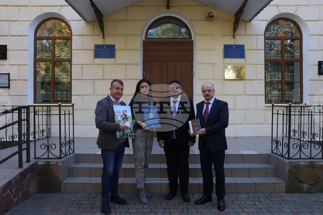 Украйна - Болградска гимназия „Георги Сава Раковски“ - посещение