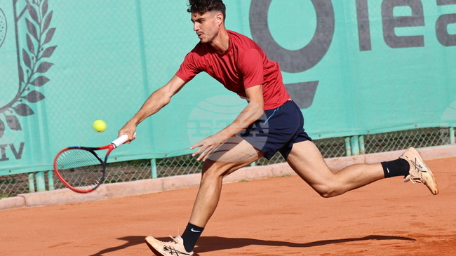 Динко Динев отпадна във втория кръг на сингъл на турнир по тенис от сериите "Чалънджър" в Исламабад
