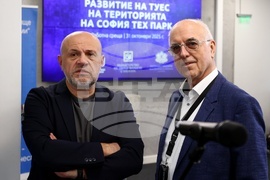 София тех парк - Томислав Дончев - Красимир Вълчев - работна среща