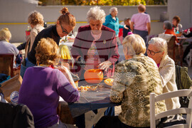 Romania Halloween Elderly
