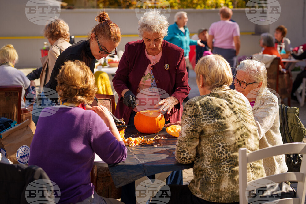 Romania Halloween Elderly