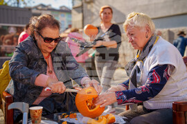 Romania Halloween Elderly