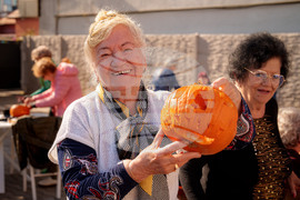 Romania Halloween Elderly