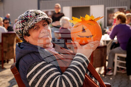 Romania Halloween Elderly