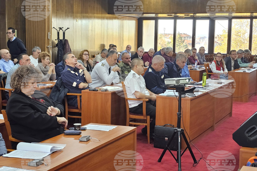 Русе - Щаб за защита при бедствия - заседание 