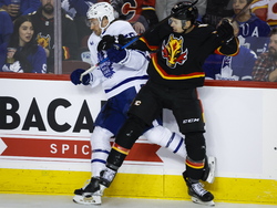 Maple Leafs Flames Hockey