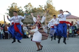 Украйна - Село Василевка - празник