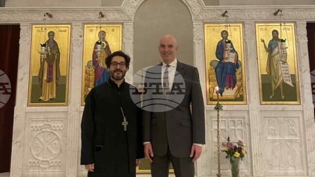 British Ambassador in Sofia Tours Bulgarian Orthodox Church in London