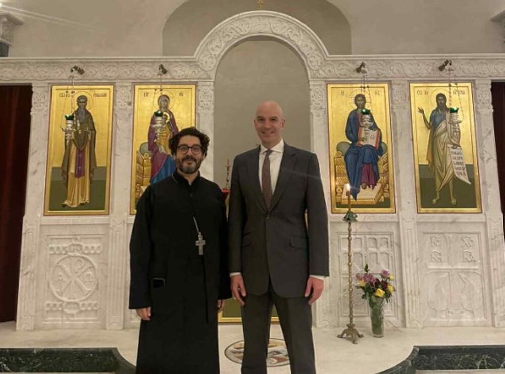 British Ambassador in Sofia Tours Bulgarian Orthodox Church in London