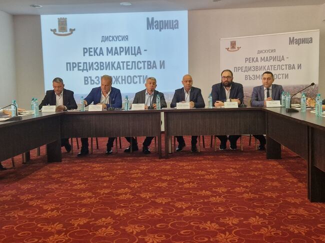 Кметът на Пловдив Костадин Димитров представи проекти, свързани с река Марица