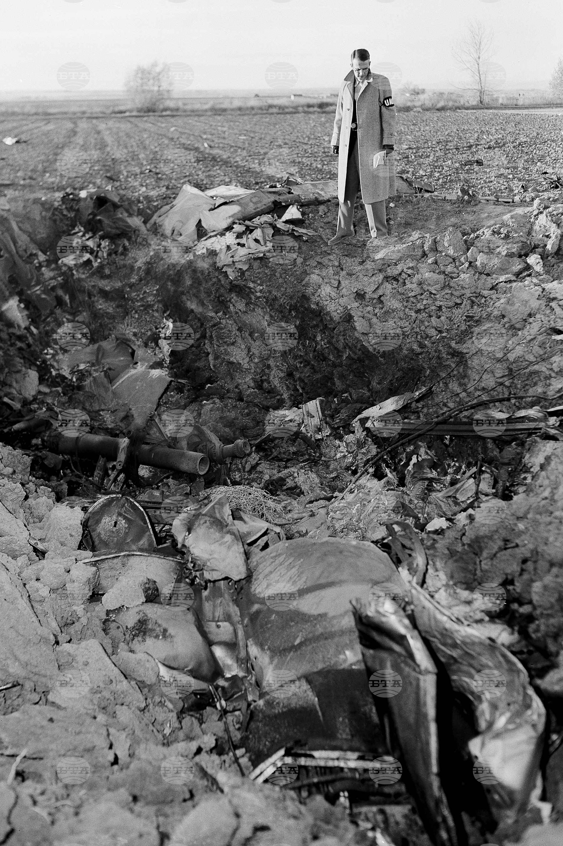 Dynamited Airliner 1955