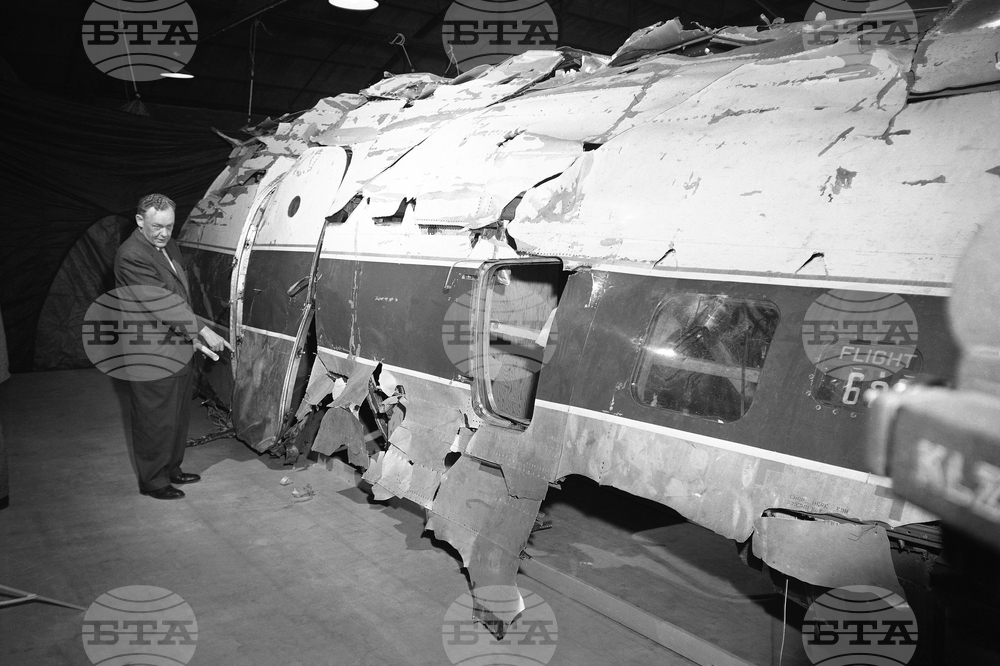 Dynamited Airliner 1955