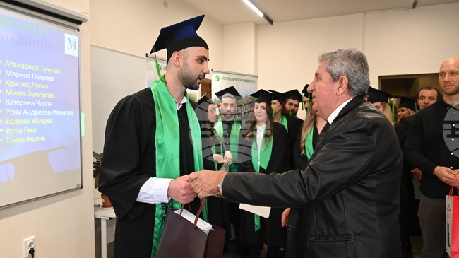 Българският ветеринарен съюз отбеляза Деня на народните будители с ново поколение дипломирани ветеринарни лекари