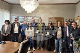 Самоков - Натали Тасева - Пресиян Генов - награждаване