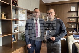 Самоков - Натали Тасева - Пресиян Генов - награждаване