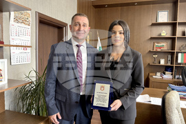 Самоков - Натали Тасева - Пресиян Генов - награждаване