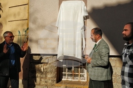 Враца - Барелеф на Димитраки Хаджитошин - откриване