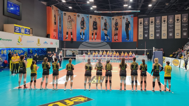 Промяна в мача между Марица (Пловдив) и Славия от Националната волейболна лига за жени