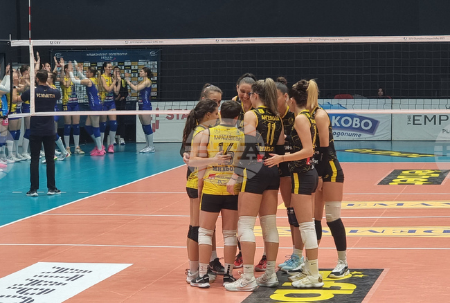 Марица Пловдив победи Динамо Загреб в квалификациите за Шампионската лига по волейбол за жени