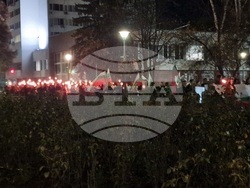 Перник - „Седмица на будителите“ - ученици - факелно шествие