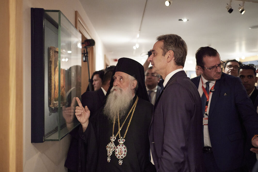 АНА-МПА: Мицотатакис изтъкна трайния ангажимент на Гърция към мисията на манастира „Св. Екатерина“ на планината Синай