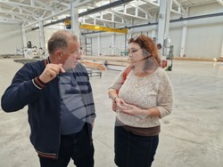 Търговище - „Модера хаус“ ЕООД - производство на дървени къщи - мострена къща