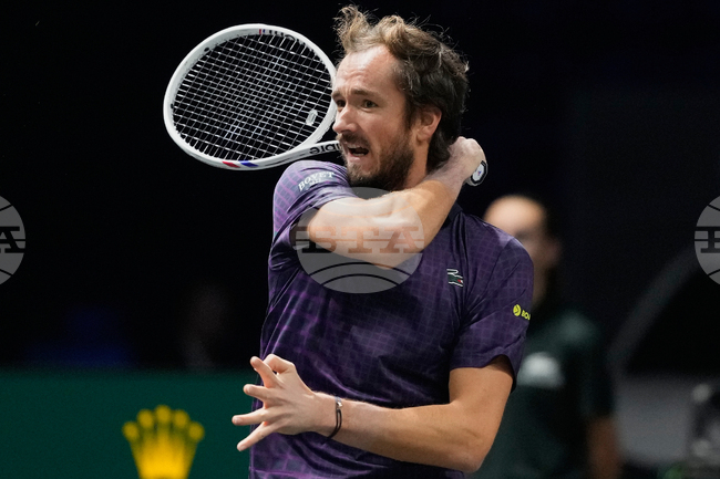 APTOPIX France Tennis Paris Masters