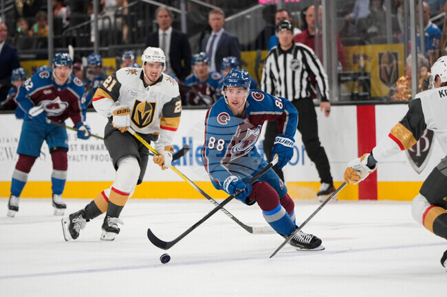 Avalanche Golden Knights Hockey