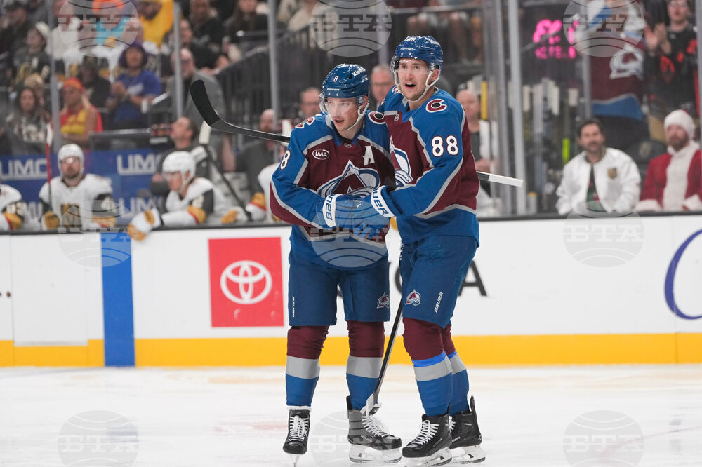 Avalanche Golden Knights Hockey