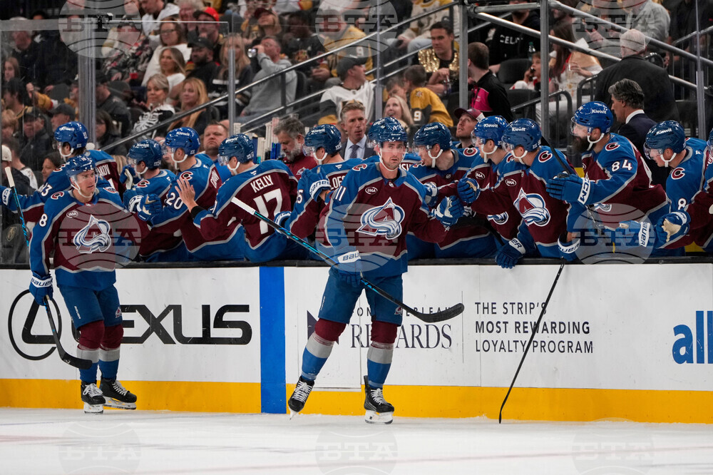 Avalanche Golden Knights Hockey