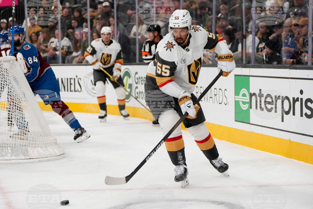 Avalanche Golden Knights Hockey