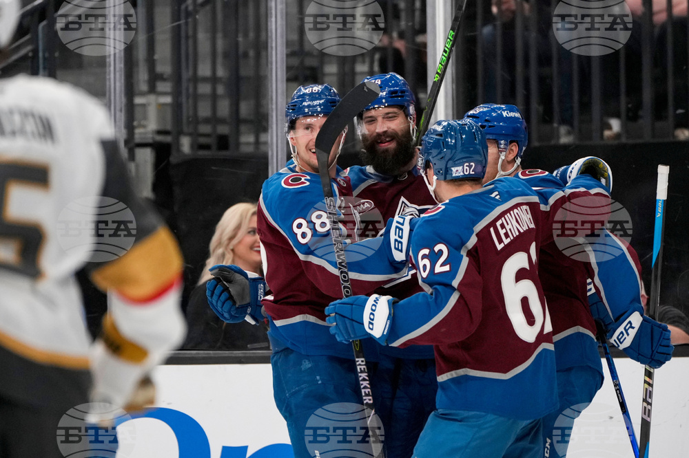 Avalanche Golden Knights Hockey