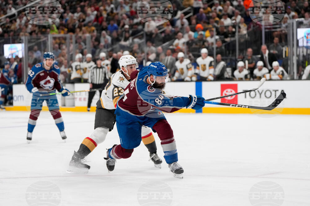 Avalanche Golden Knights Hockey