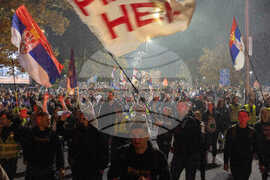Serbia Protest