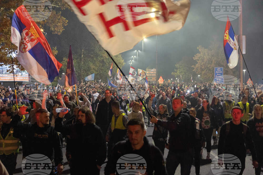 Serbia Protest