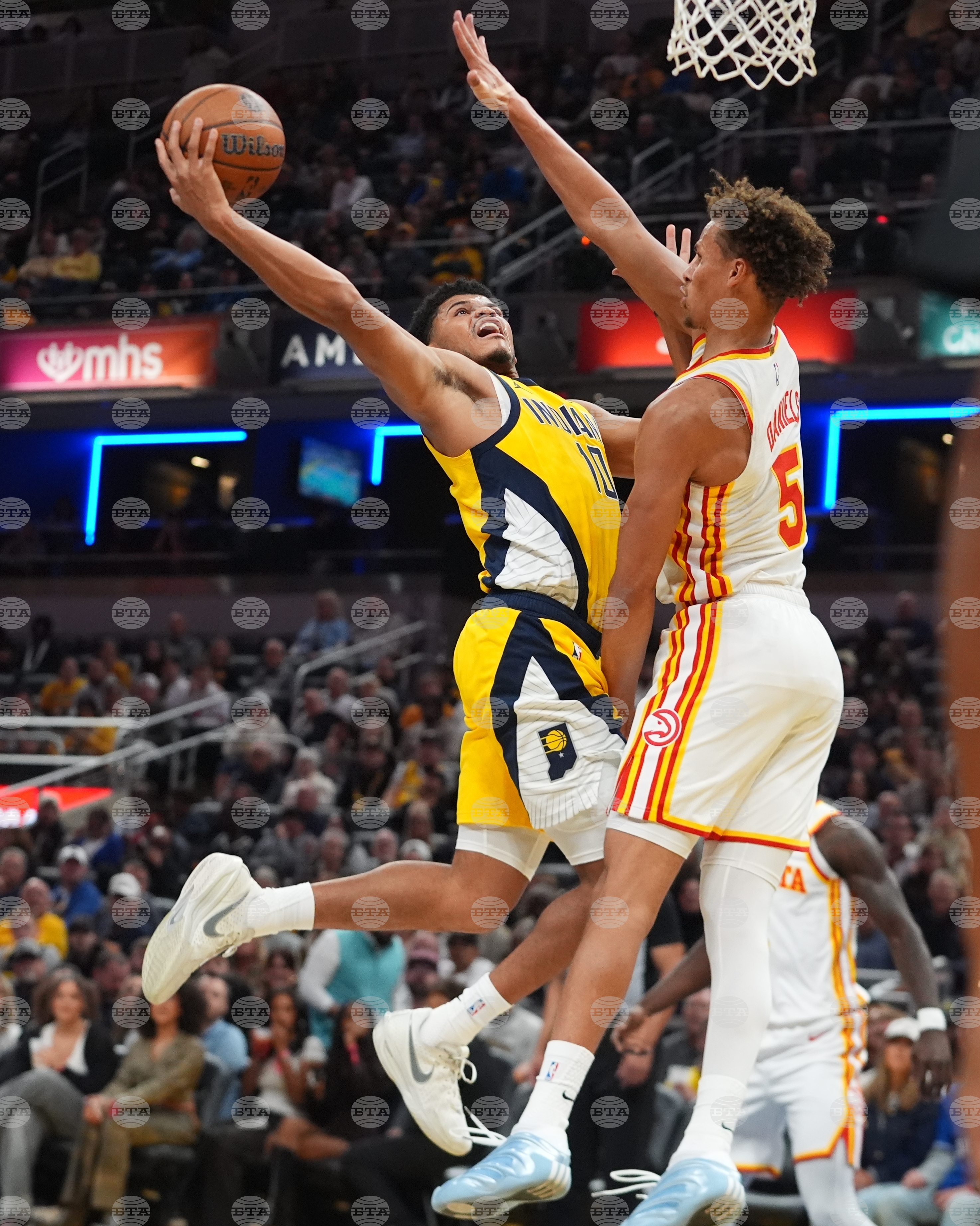 Hawks Pacers Basketball