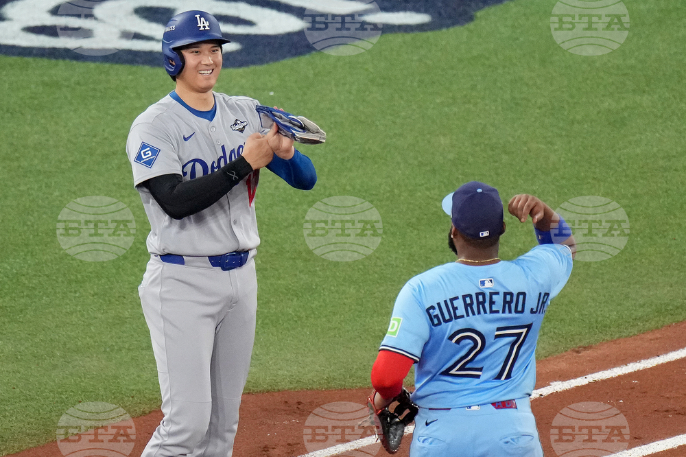 World Series Dodgers Blue Jays Baseball