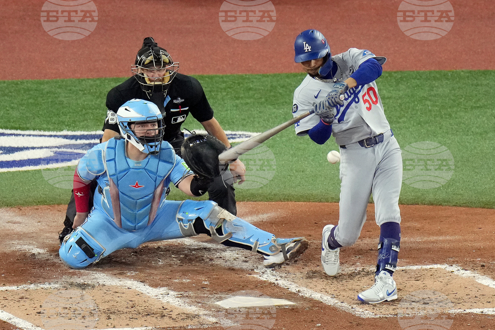 World Series Dodgers Blue Jays Baseball