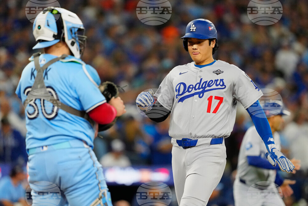 World Series Dodgers Blue Jays Baseball