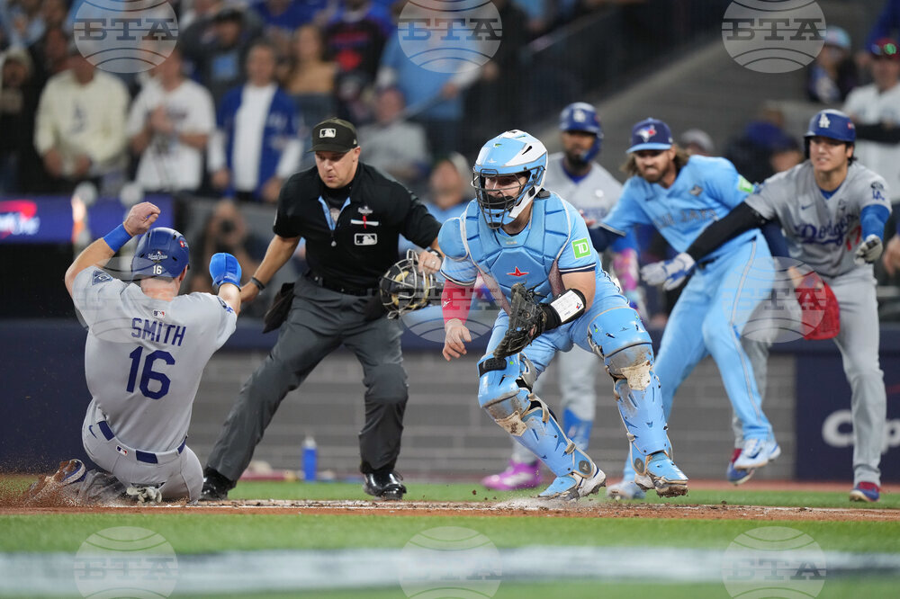 World Series Dodgers Blue Jays Baseball