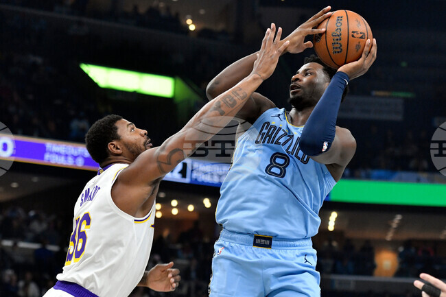 Lakers Grizzlies Basketball