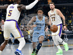 Lakers Grizzlies Basketball