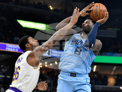 Lakers Grizzlies Basketball