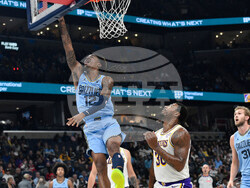 Lakers Grizzlies Basketball