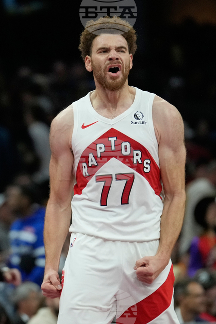 APTOPIX Raptors Cavaliers Basketball