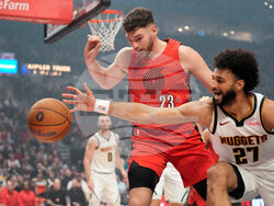 Nuggets Trail Blazers Basketball